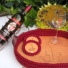 Wine handmade Tray