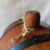Natural Oak Barrel PREMIUM QUALITY, with Armenian Ornaments, 2 liter