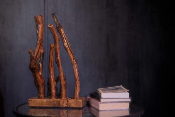 Handmade Wooden Lamp