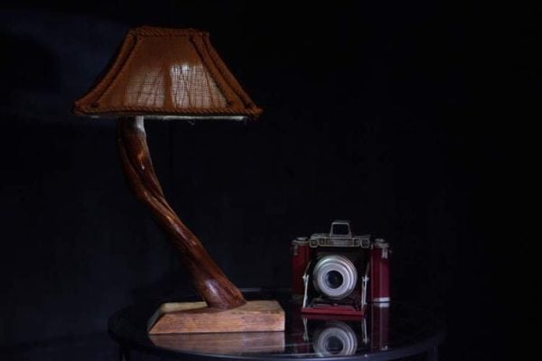 Handmade Wooden Lamp