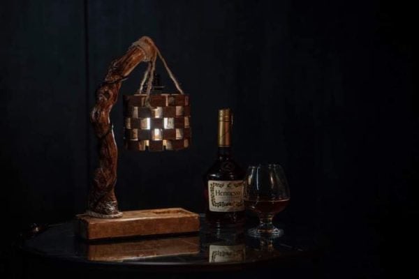 Handmade Wooden Lamp