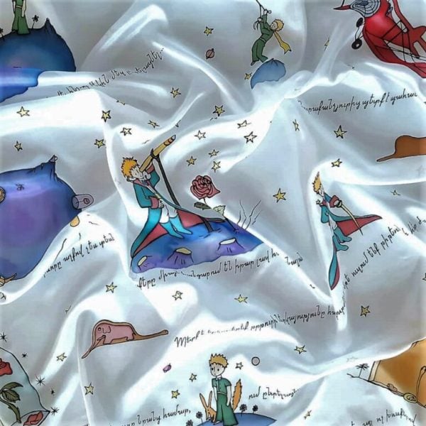 "Little Prince" Silk Scarf