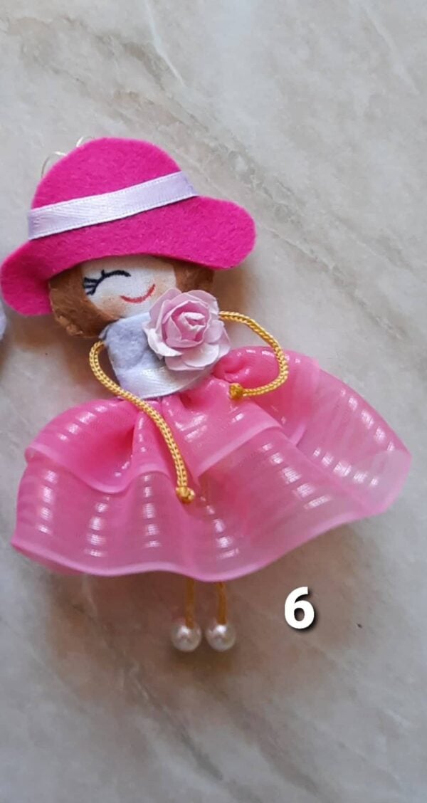 "Miss" Handmade Brooch