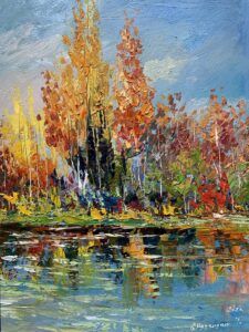 Armenia Autumn Oil canvas