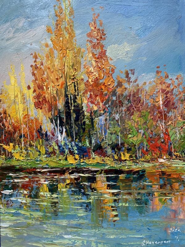 Armenia Autumn Oil canvas