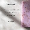 nardos. - body soap for sensitive/dry skin with lavender essential oil/ almond oil/ dried lavender flowers