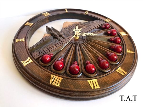 "Ararat" Wooden Wall Clock