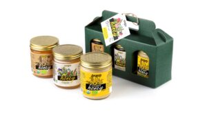 “PAMP” Fatherland’s fragrance honey bundle in a cardboard bag (3*500g)