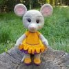 Knitted Mouse Doll