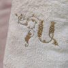 Ornamental Traditional Style Personalized Towel