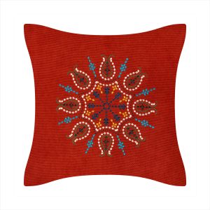 An Armenian embroidered pillow or pillow cover with old Armenian ornaments “Marash”
