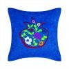 "Pomegranate With Flowers" Pillow Cover