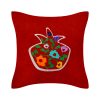 "Pomegranate With Flowers" Pillow Cover