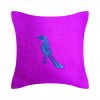 An Armenian embroidered pillow or pillow cover with old Armenian ornaments "Symbol of Bird"