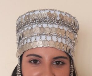 Traditional Armenian Head Decoration, Drop Coin Headpieces Decoration, Wedding Headwear, Headdress, Tigran the Great Wedding Head
