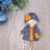 "Miss" Handmade Brooch