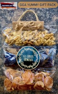 GGA Cheer For Cher Gift Pack 50g walnut, 100g prune, 100g dried apricot