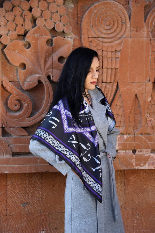 Armenian Alphabet Scarf