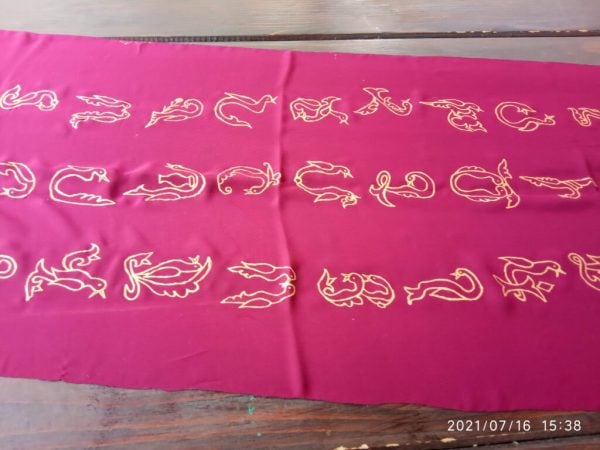 "Armenian Alphabet" Scarf