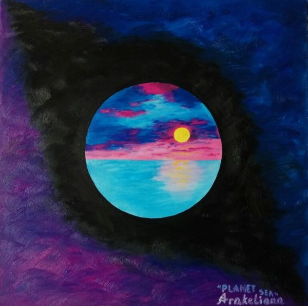 Oil painting "Planet Sea"