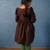 Brown Cotton Dress