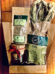 GGA Holiday Gift Set! Mountain Sorrel, Wild Thyme Tea, Watermelon Rind Preserve, Traditional Gift Card