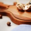 Violin wooden cheeseboard