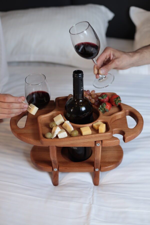 Wine and Cheese Serving Tray