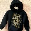 Hand Painted "Armenian Alphabet" Hoodie