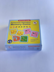 Armenian Alphabet memory Game