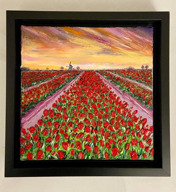 "The Tulip Fields Of Holland"