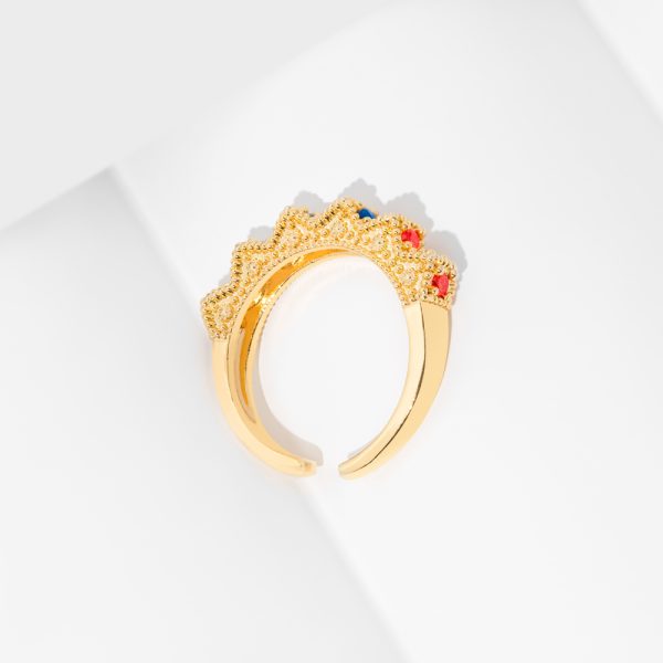 Crown ring by Anetscollection