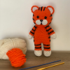 Knitted Tiger Doll