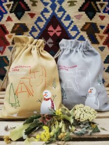 Christmas gift bag/ Tatik&Papik