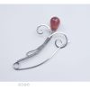 "The Poppy" Silver Brooch