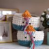 Handmade basket for children’s bedroom / Little Unicorn