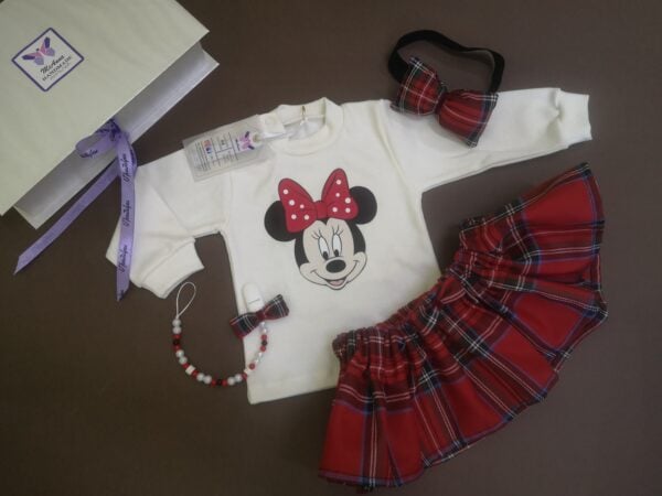 "Minnie Mouse" Girl Cloth Set