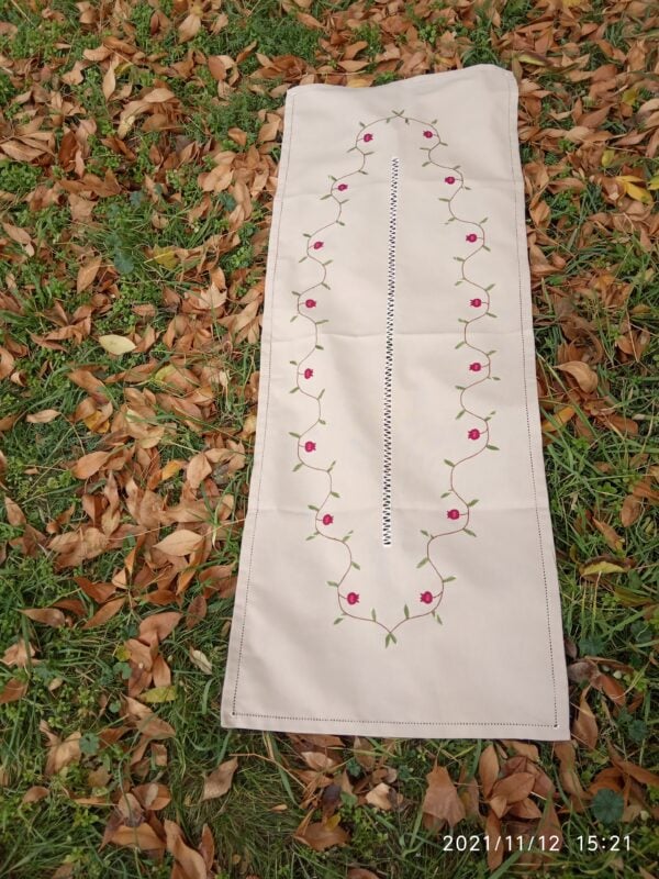 Embroidered Pomegranate Tablecloth