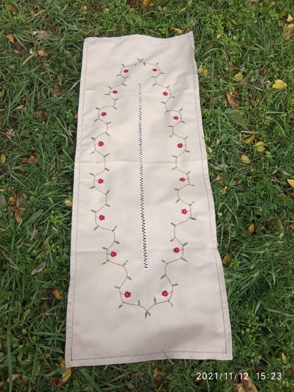 Embroidered Pomegranate Tablecloth