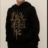 Hand Painted "Armenian Alphabet" Hoodie