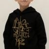 Hand Painted "Armenian Alphabet" Hoodie