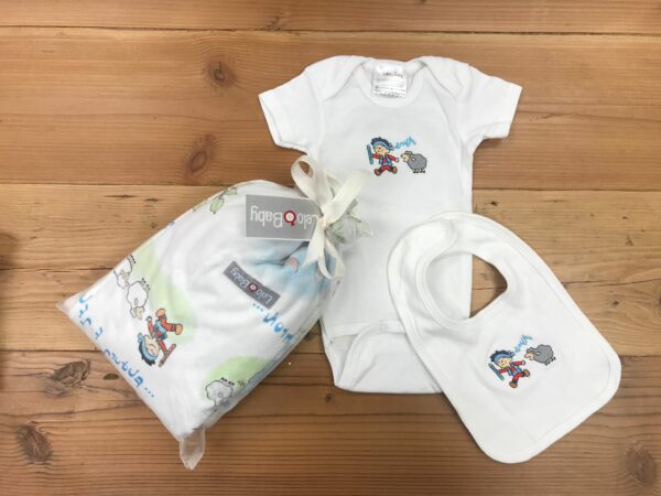 Baby Boy Onesie & Bib Set – Boy Shepherd