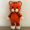 Knitted Tiger Doll