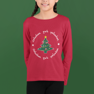 Donadzar Jan Donadzar – Teens Christmas Long Sleeve Shirt