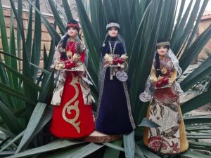 “EmAni” dolls, The colors of the Armenian tricolor flag(3 dolls)