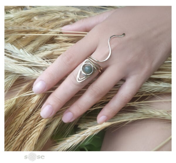 "Mysterious" Silver Ring