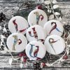 Christmas Ornament Set | Armenian Bird Letter Alphabet Whole 37 Letters