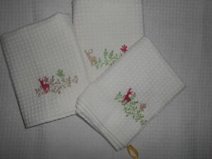 Kitchen towels: two pieces