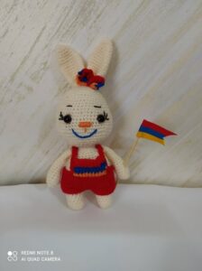Crochet -Հելունագործ Նապաստակ /փոքրիկ/