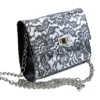 Flap evening crossbody bag/shoulder bag/clutch